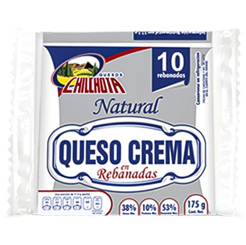 QUESO CREMA EN REBANADAS