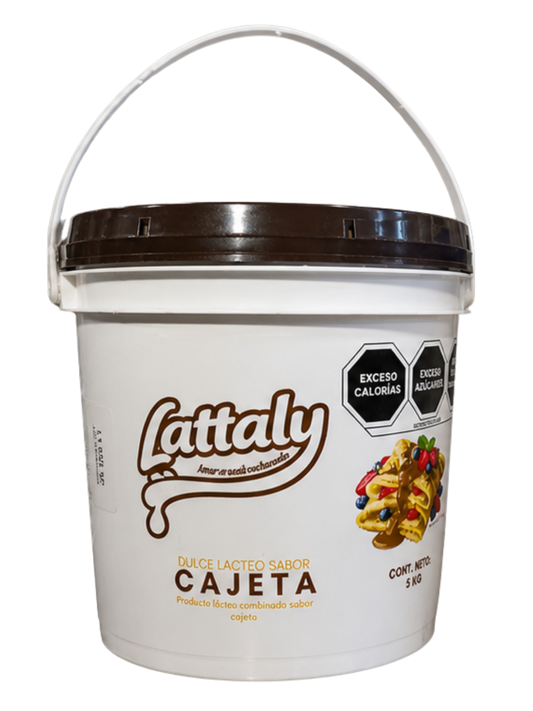 Producto lácteo combinado sabor Cajeta Manga