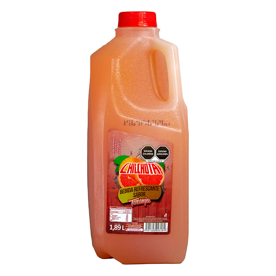 BEBIDA REFRESCANTE TORONJA DE 1/2 GALÓN