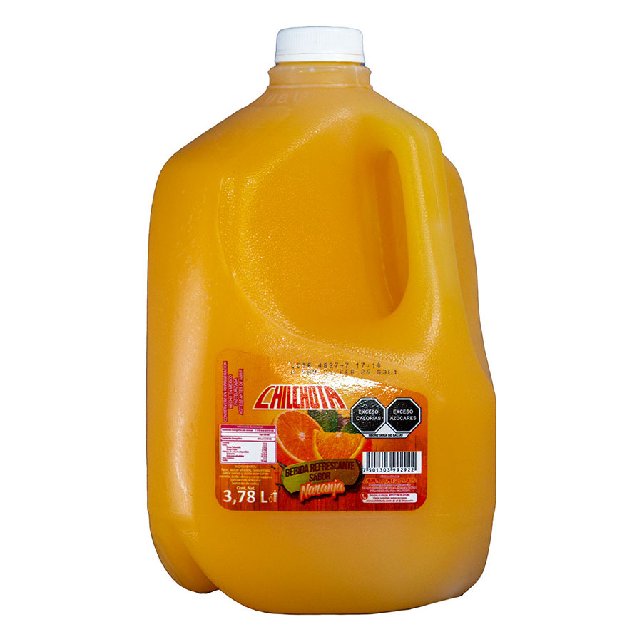 BEBIDA REFRESCANTE NARANJA 1 GALÓN