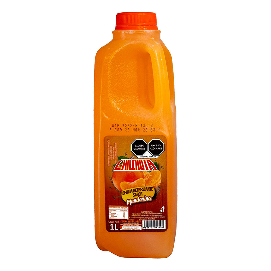 BEBIDA REFRESCANTE MANDARINA DE 1 L