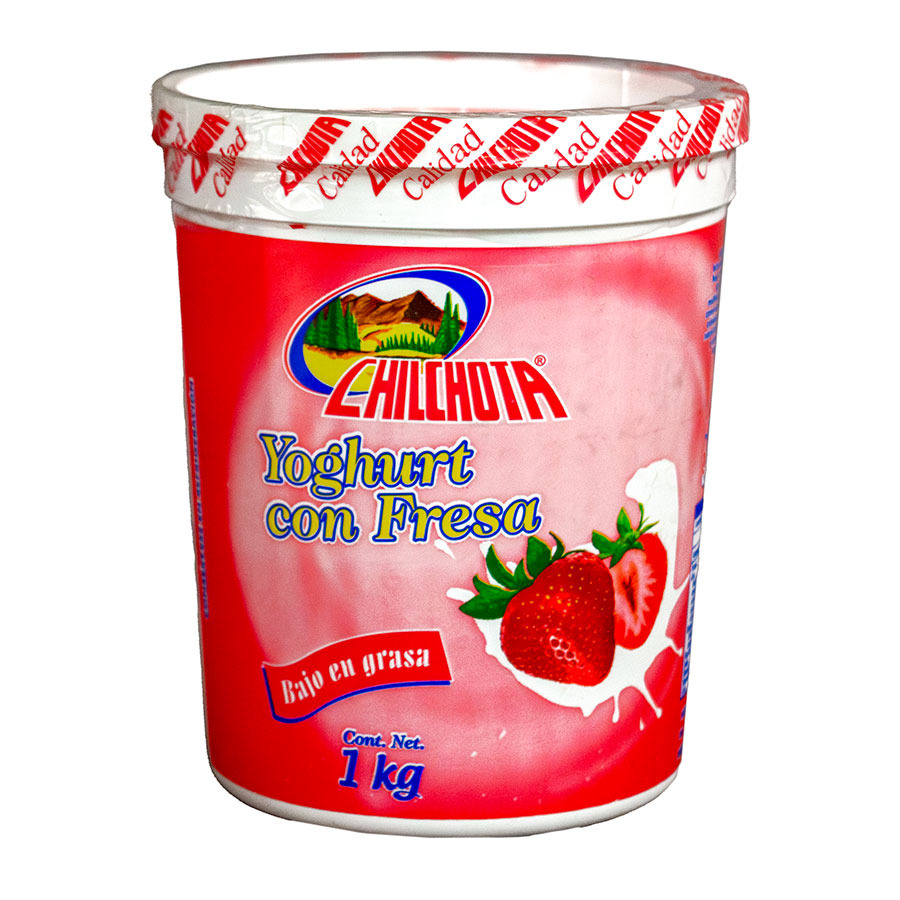 Yoghurt light con fresa