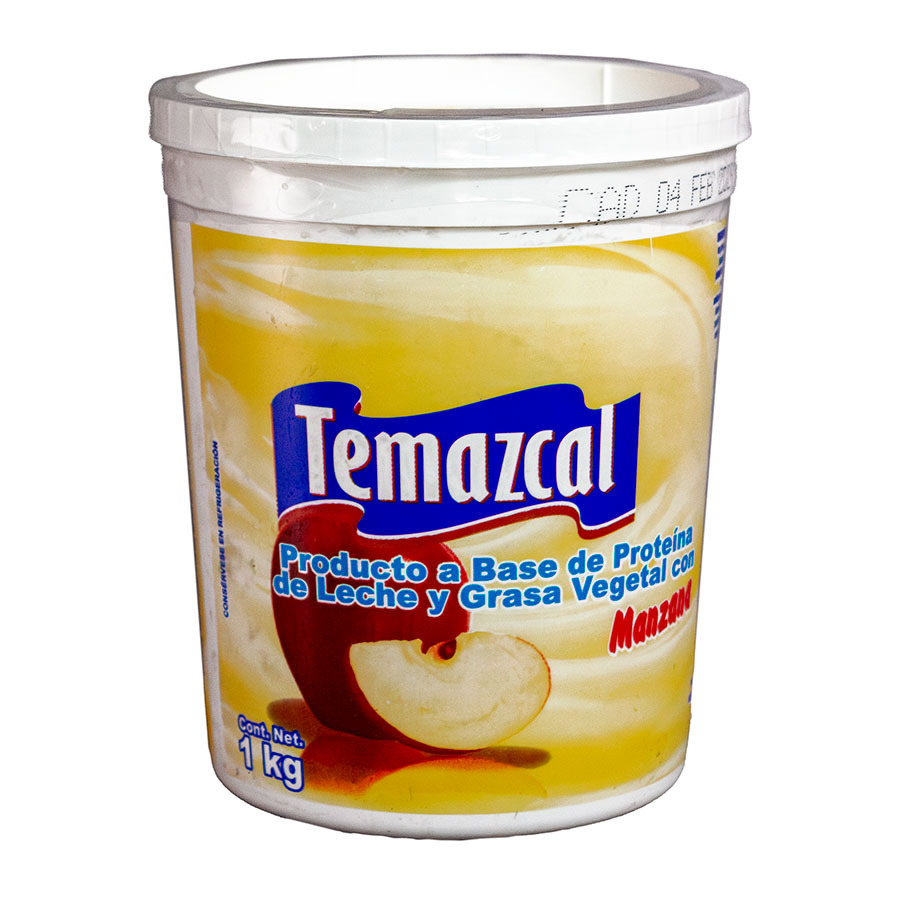 Yoghurt Manzana Temazcal