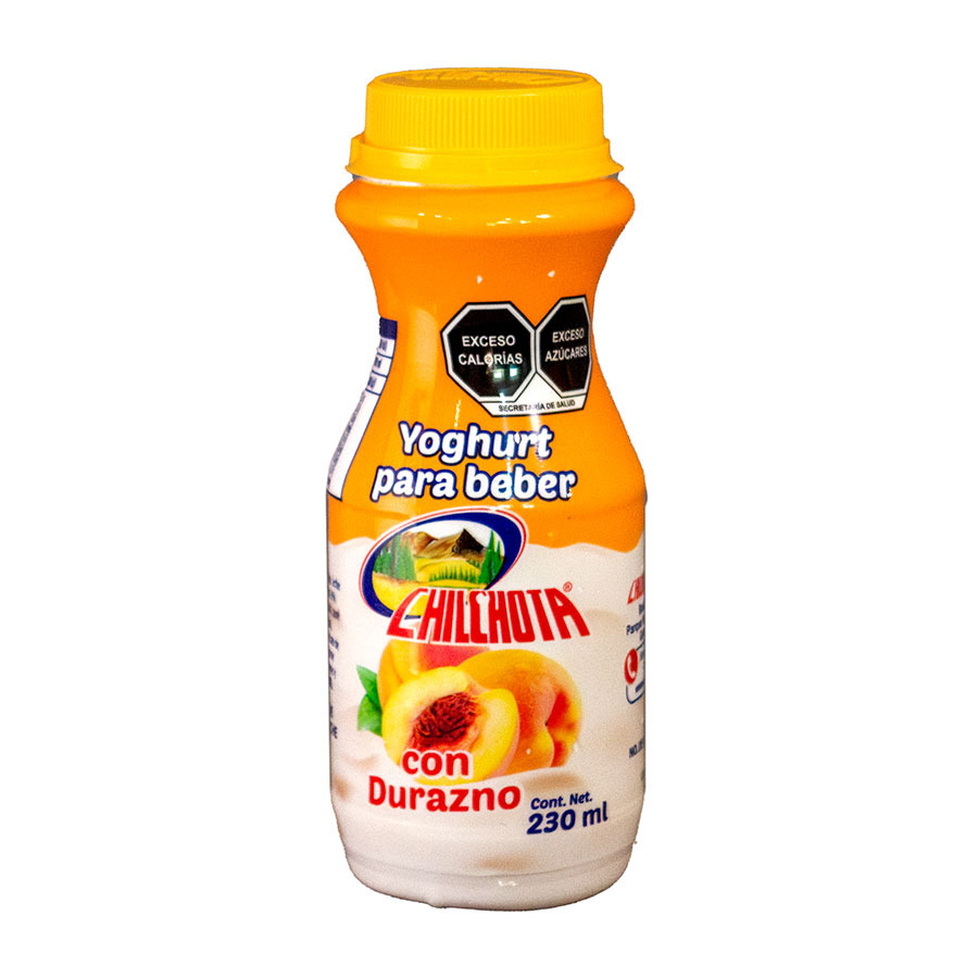 Yogurth batido sabor durazno