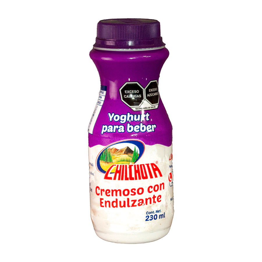 Yogurth batido sabor natural cremoso