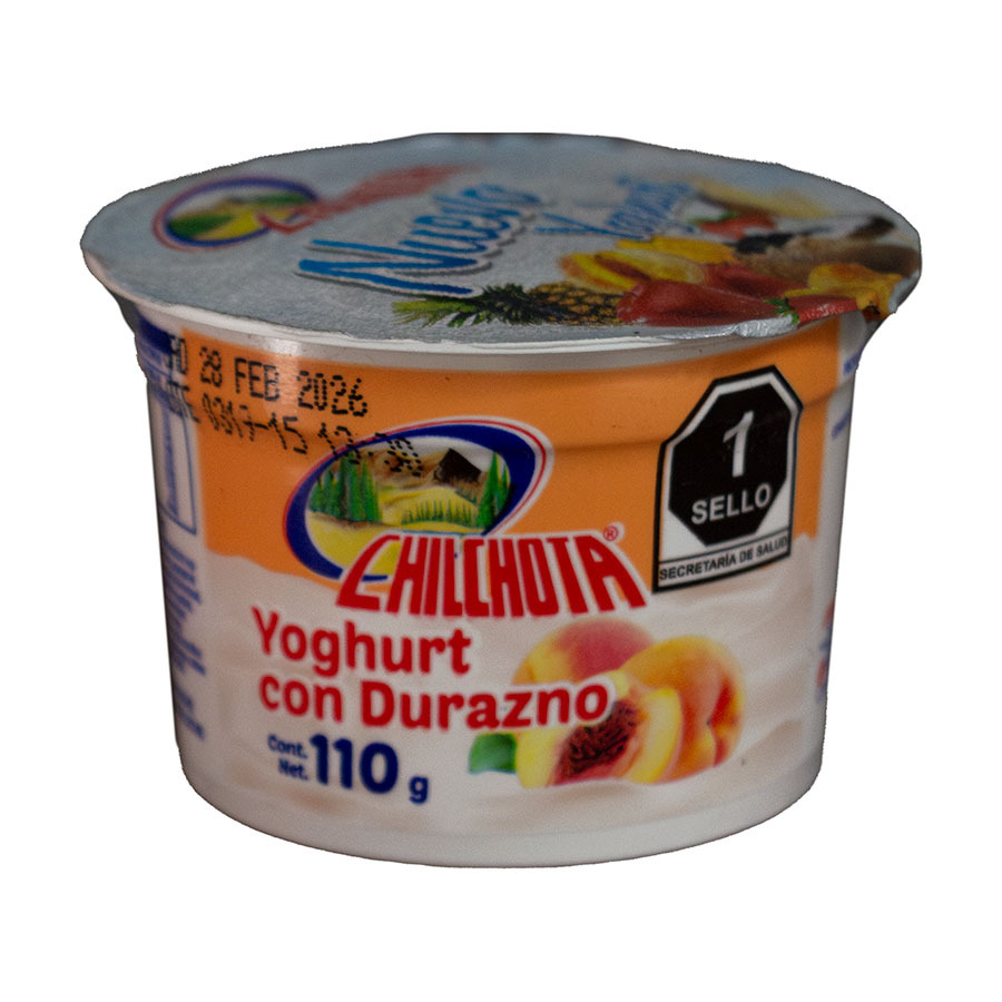 Yoghurt Durazno Chilchota