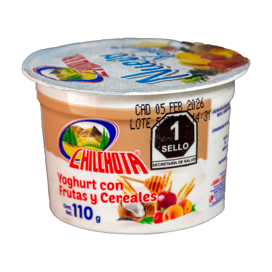 Yoghurt Frutas y Cereal Chilchota