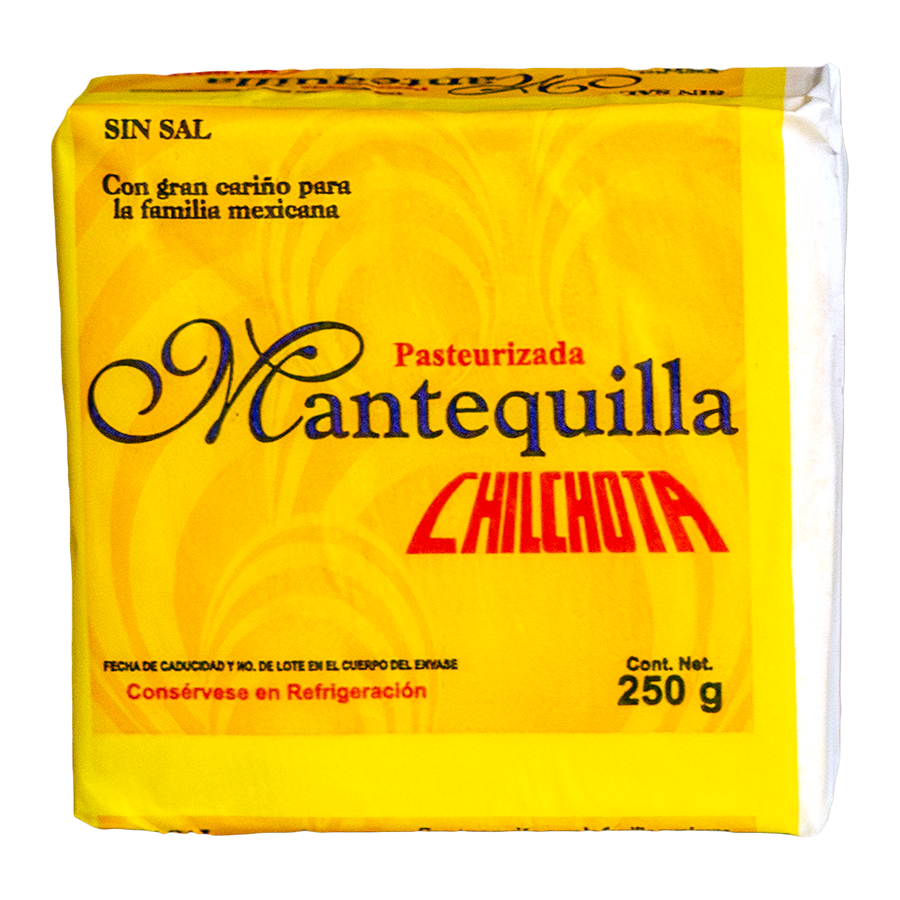 Mantequilla Sin Sal Caja con 18 piezas