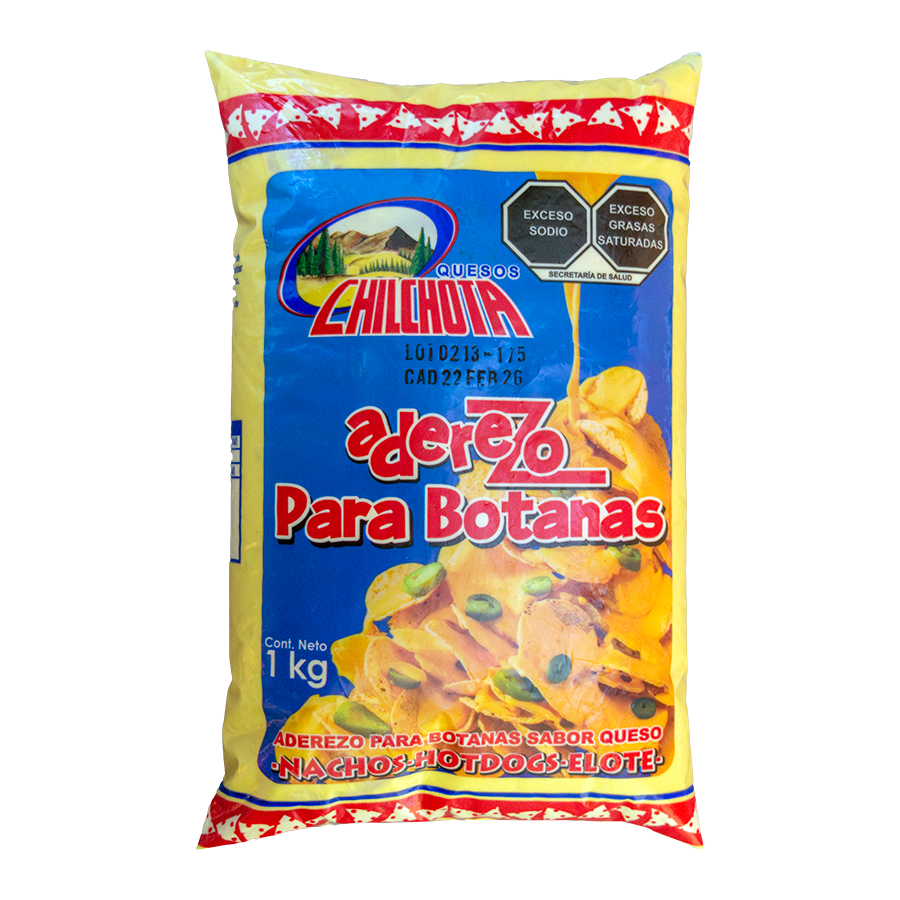 ADEREZO PARA BOTANAS