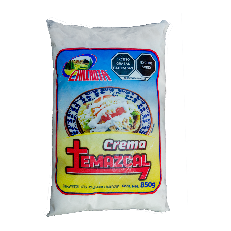 CREMA VEGETAL LIGERA TEMAZCAL