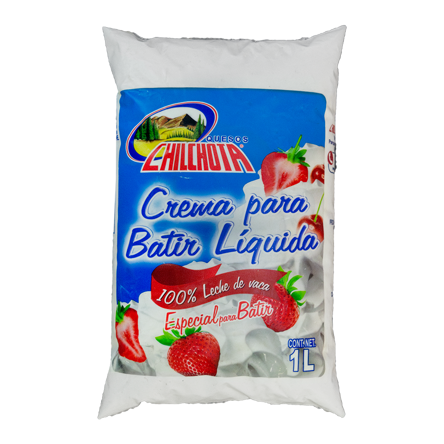 CREMA LIQUIDA ESPECIAL PARA BATIR EN BOLSA