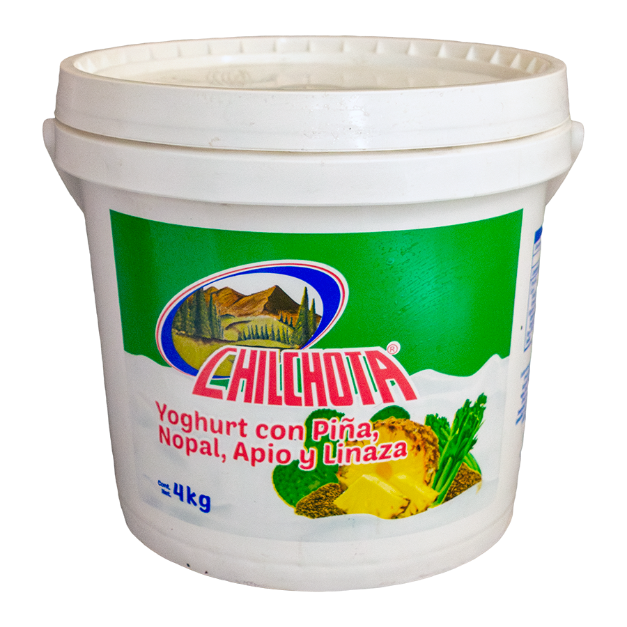 Yoghurt Piña Nopal Apio Linaza Chilchota