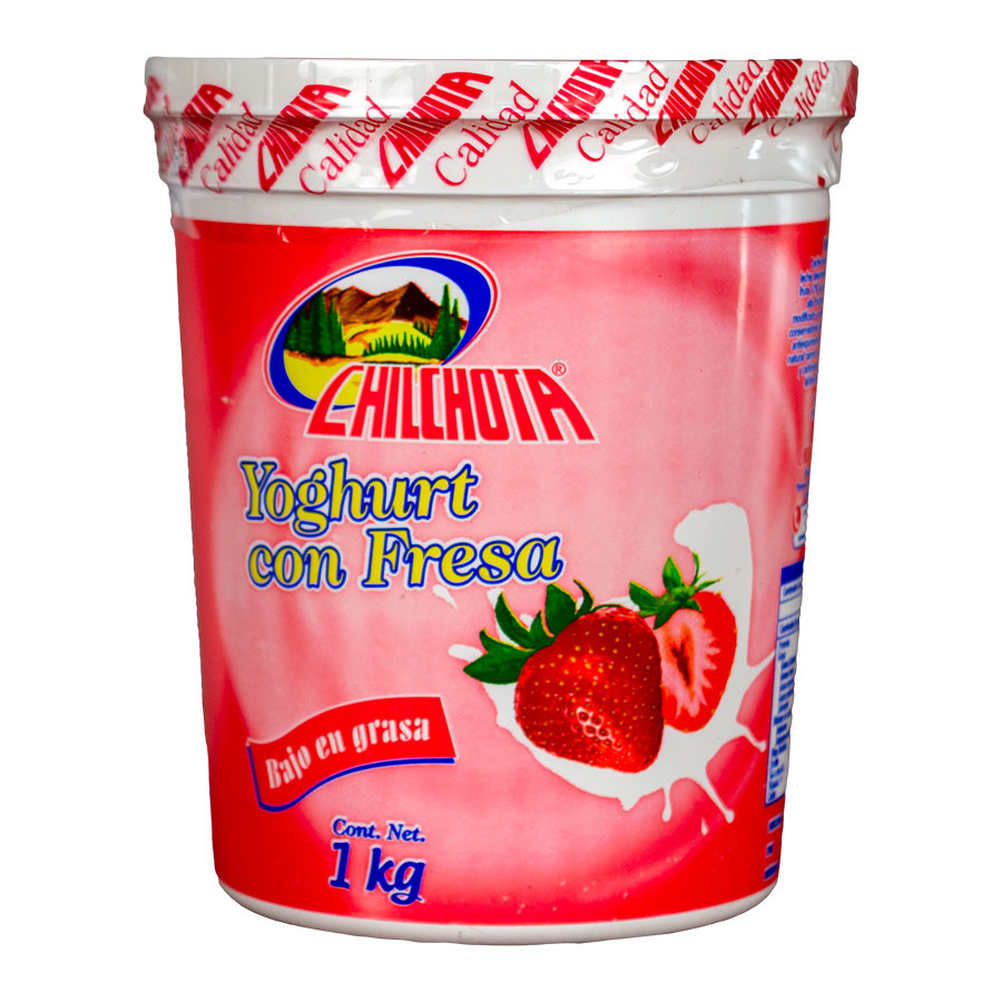 Yoghurt light con fresa