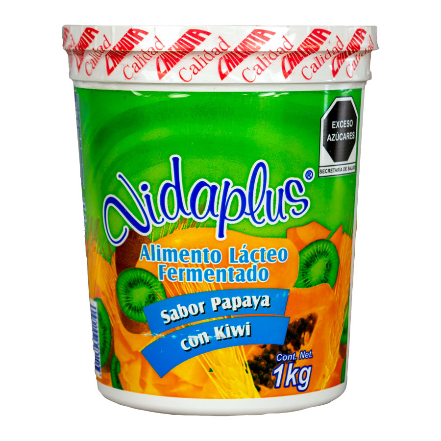 Yoghurt Batido Papaya Kiwi VidaPlus