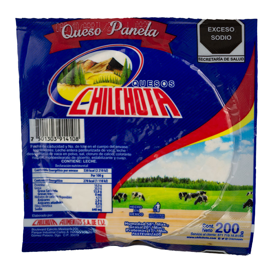 QUESO PANELA LAMINADO