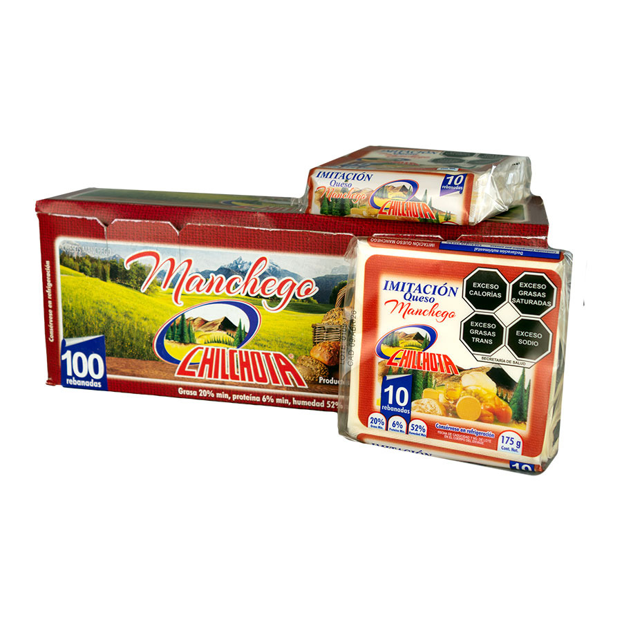 QUESO TIPO MANCHEGO EN REBANADAS