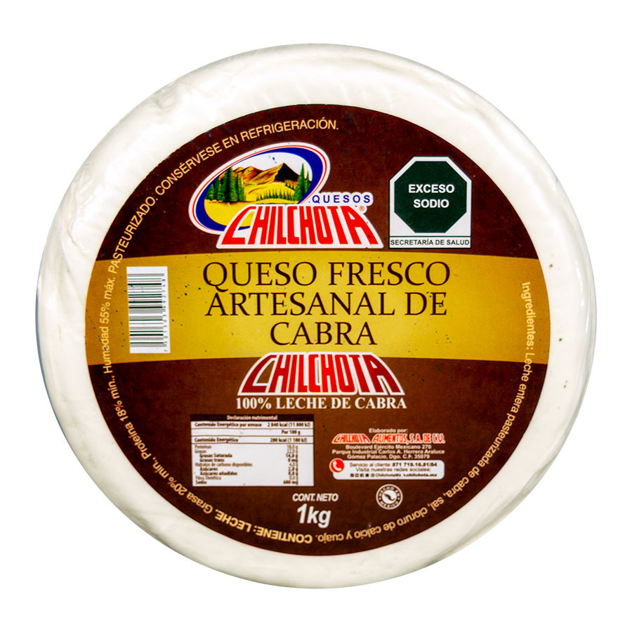 Queso sierra de cabra fresco