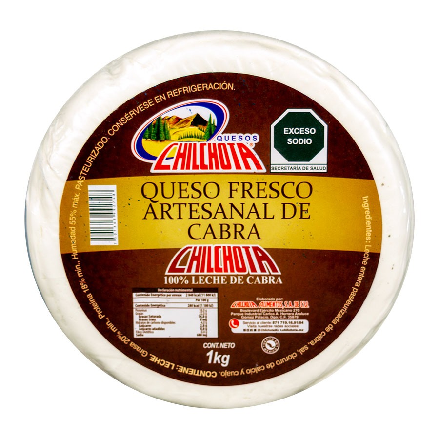 Queso Fresco Artesanal de Cabra