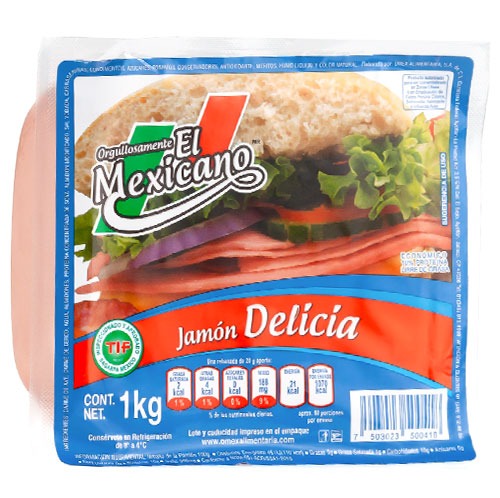 JAMÓN DELICIA CUADRO REBANADO