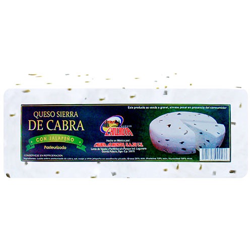 Queso Sierra de Cabra con Jalapeño