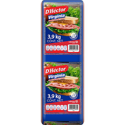 JAMÓN DE PAVO Y CERDO VIRGINIA