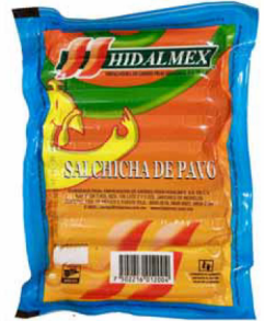 SALCHICHA CON PAVO