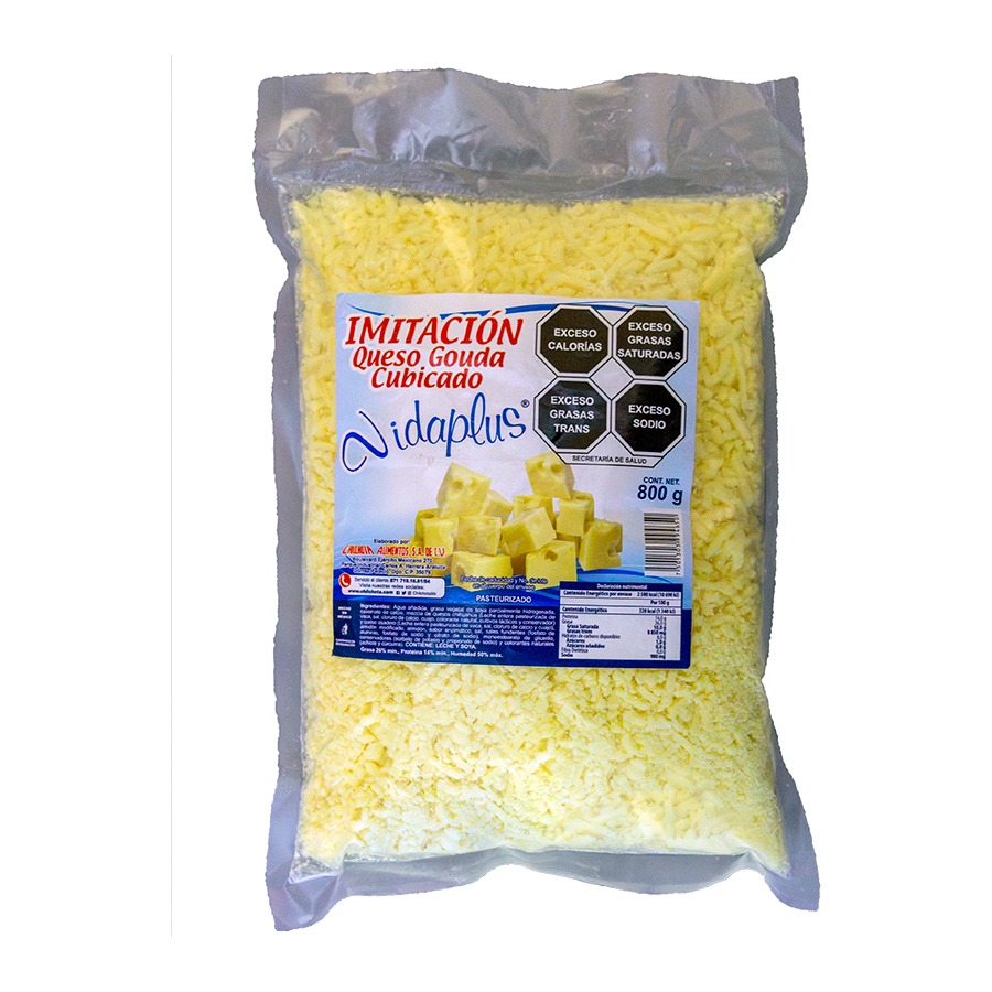 QUESO TIPO COUDA CUBICADO VIDAPLUS